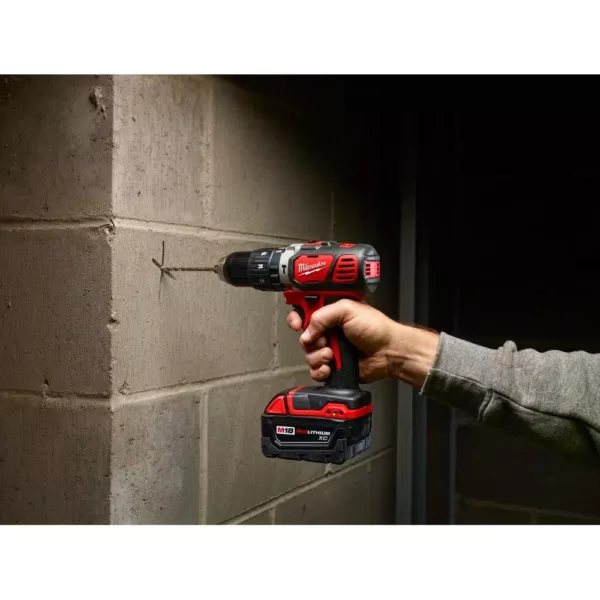 Milwaukee M18 18-Volt Lithium-Ion Cordless Combo Tool Kit (4-Tool) with (2) 3.0 Ah Batteries, (1) Charger, (1) Tool Bag