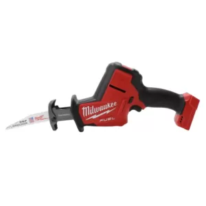 Milwaukee M18 FUEL 18-Volt Lithium-Ion Brushless Cordless HACKZALL Reciprocating Saw & M18 Caulk Gun with Two M18 6.0Ah Batteries