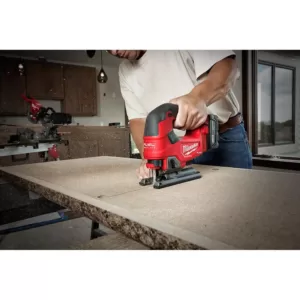 Milwaukee M18 FUEL 18-Volt Lithium-Ion Brushless Cordless Combo Kit (5-Tool) with  M18 FUEL Cordless Jig Saw