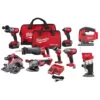 Milwaukee M18 FUEL 18-Volt Lithium-Ion Brushless Cordless Combo Kit (9-Tool) W/(2) 5.0 Ah Batteries, (1) Charger, (2) Tool Bags