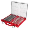 Milwaukee 3/8 in. and 1/4 in. Drive SAE/Metric Ratchet and Socket Mechanics Tool Set with PACKOUT Case (106-Piece)