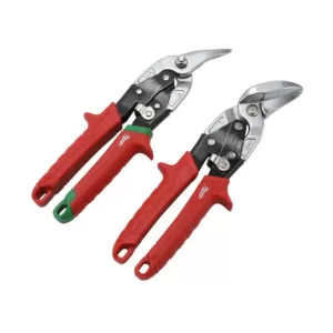 Milwaukee Left and Right Offset Aviation Snips (2-Pack)
