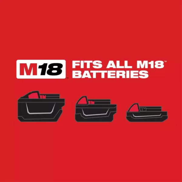 Milwaukee M18 Fuel 18-Volt Lithium-Ion Brushless Cordless Angler 120 ft. Steel Pulling Fish Tape Kit W/ (2) 2.0Ah Batteries