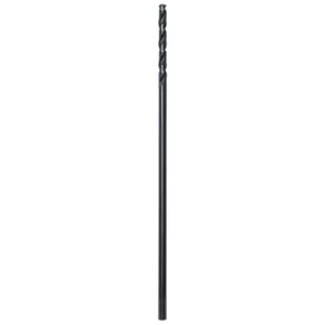 Milwaukee 1/4 in. x 12 in. Thunderbolt Aircraft Length Black Oxide Drill Bit