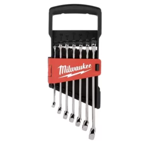 Milwaukee Combination Metric Wrench Mechanics Tool Set (7-Piece)