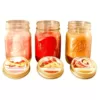 LUMABASE Bake Shoppe Collection 12 oz. Mason Jar Scented Candles (3-Pack)