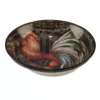 Certified International Gilded Rooster Multi-Colored 13 in. x 3 in. Serving/Pasta Bowl