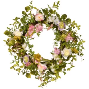 National Tree Company 24 in. Decorative Spring Wreath