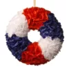 National Tree Company 18 in. Patriotic Rose Wreath