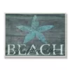 Stupell Industries 12.5 in. x 18.5 in. "It's Better At The Beach Starfish" by Marilu Windvand Printed Wood Wall Art