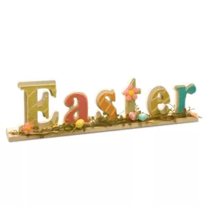 National Tree Company 18 in. Easter Sign