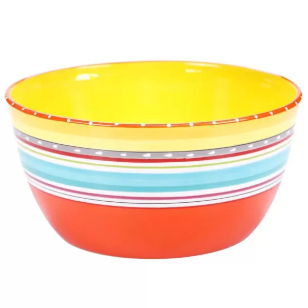 Certified International Mariachi 10.75 in. x 5.5 in. Multi-Colored Large Serving Bowl