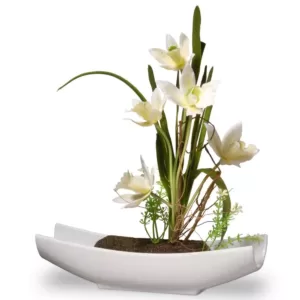 National Tree Company Orchid Flowers Decoration