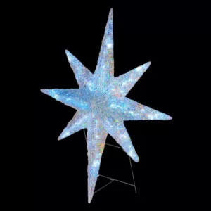 National Tree Company 42 in. Ice Crystal Star with LED Lights