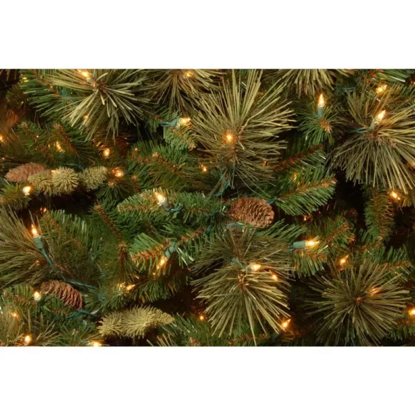 National Tree Company 7 ft. Carolina Pine Artificial Christmas Tree with Clear Lights