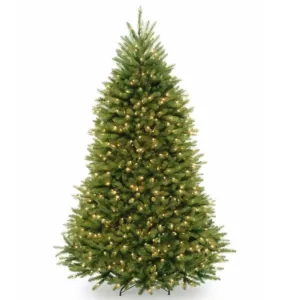 National Tree Company 9 ft. PowerConnect Dunhill Fir Tree with Clear Lights