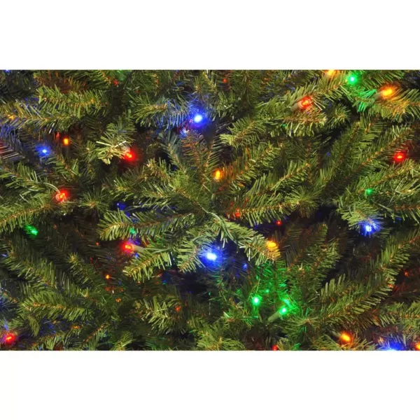National Tree Company 9 ft. PowerConnect Dunhill Fir Artificial Christmas Tree with Dual Color LED Lights