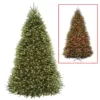 National Tree Company 9 ft. PowerConnect Dunhill Fir Artificial Christmas Tree with Dual Color LED Lights