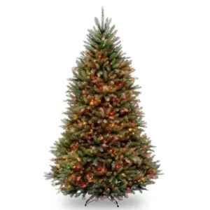 National Tree Company 12 ft. PowerConnect Dunhill Fir Tree with Dual Color LED Lights