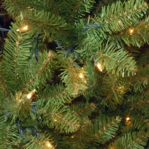National Tree Company 6.5 ft. Kingswood Fir Pencil Artificial Christmas Tree with Clear Lights