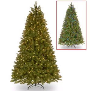 National Tree Company 9 ft. PowerConnect Bayberry Spruce Tree with Dual Color LED Lights
