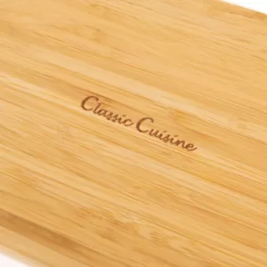 Classic Cuisine Bamboo Oval Serving Tray