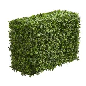 Nearly Natural Indoor 30 in. Eucalyptus Artificial Hedge