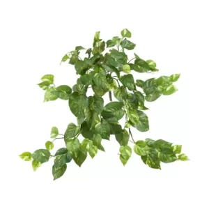 Nearly Natural 30 in. Pothos Hanging Bush (Set of 3)
