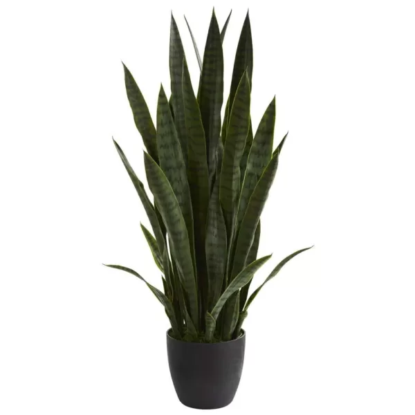 Nearly Natural Indoor 38 in. Sansevieria Artificial Plant