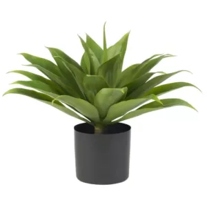 Nearly Natural 25 in. H Green Agave Silk Plant