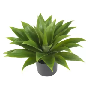Nearly Natural 25 in. H Green Agave Silk Plant