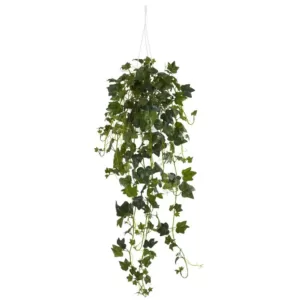 Nearly Natural English Ivy Hanging Basket Artificial Plant