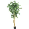 Nearly Natural 5 ft. High Indoor Ficus Tree