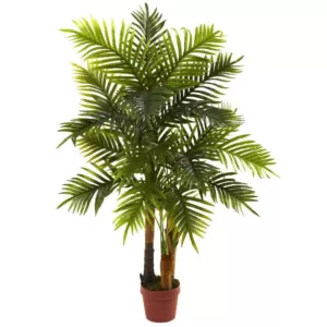 Nearly Natural Real Touch 4 ft. Areca Palm Tree