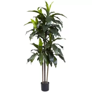 Nearly Natural 5 ft. Indoor/Outdoor UV Resistant Dracaena Plant