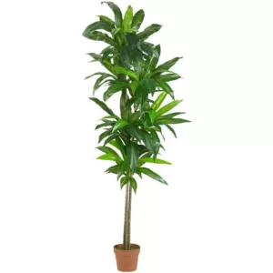 Nearly Natural Real Touch 6 ft. Dracaena Silk Plant