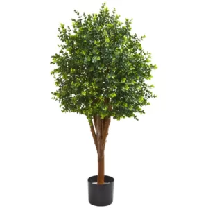 Nearly Natural Indoor/Outdoor 4 ft. Eucalyptus Artificial Tree UV Resistant