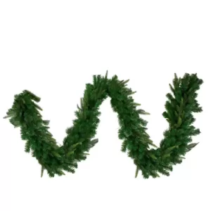 Northlight 9 ft. x 10 in. Pre-lit LED Roosevelt Fir Artificial Christmas Garland with Clear Lights