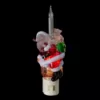 Northlight Clear Santa Claus in Chimney Christmas Bubble Night Light