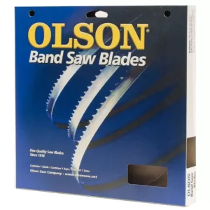 Olson Saw Flex Back Bandsaw Blade 105 x 1/8 with 14 TPI High Carbon Steel with Hardened Edges