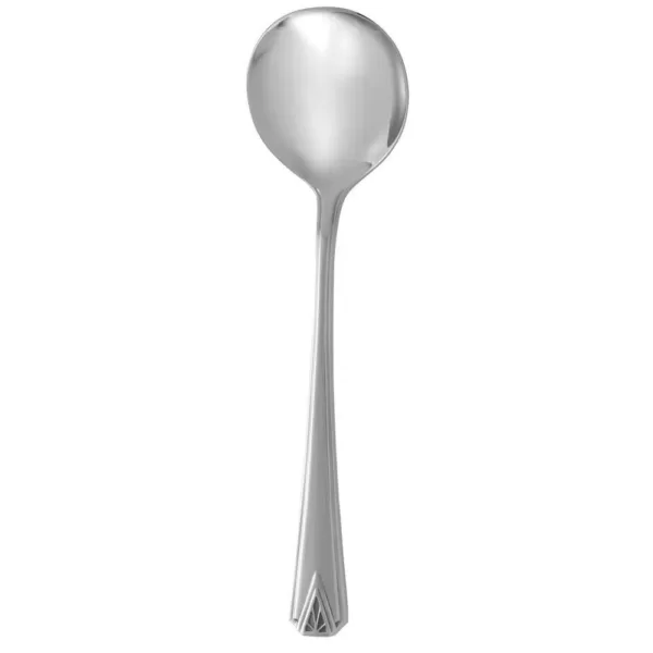 Oneida Deauville 18/10 Stainless Steel Bouillon Spoons (Set of 12)
