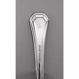 Oneida Lido Stainless Steel Silverplated Teaspoons, European Size (Set of 12)
