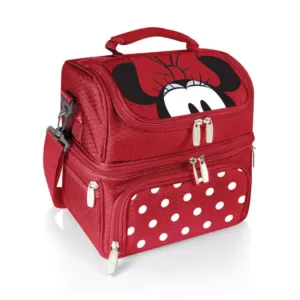 ONIVA 3 Qt. 8-Can Minnie Mouse Pranzo Lunch Tote Cooler in Red