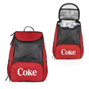 ONIVA 7.5 Qt. 20-Can Coke Coca-Cola PTX Backpack Cooler in Red