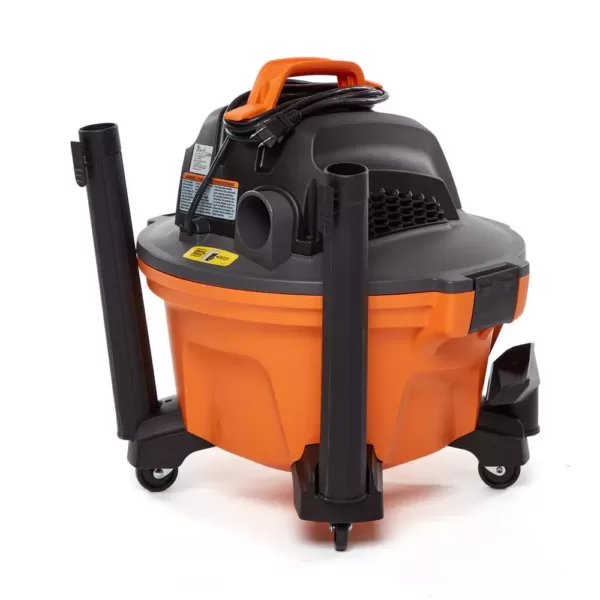 RIDGID 6 Gallon 3.5-Peak HP NXT Wet/Dry Shop Vacuum with Filter, Dust Bags, Hose and Accessories