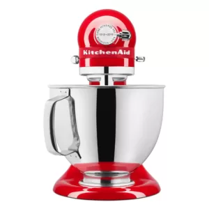 KitchenAid 100-Year Limited Edition Queen of Hearts 5 Qt. 10-Speed Passion Red Stand Mixer