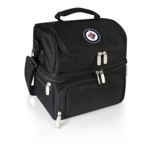 Picnic Time Pranzo Black Winnipeg Jets Lunch Bag