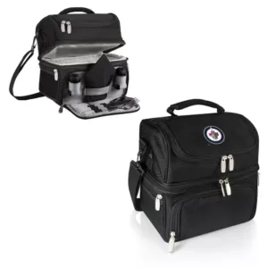 Picnic Time Pranzo Black Winnipeg Jets Lunch Bag