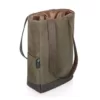 Picnic Time Khaki Green 2-Bottle Insulated Waxed Canvas Wine Cooler Bag