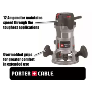 Porter-Cable 2.25 HP Fixed Base Router Kit